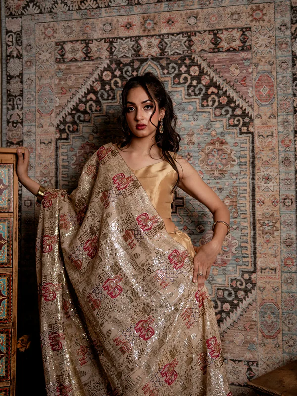 Affiyas Motif Delight - Shawl